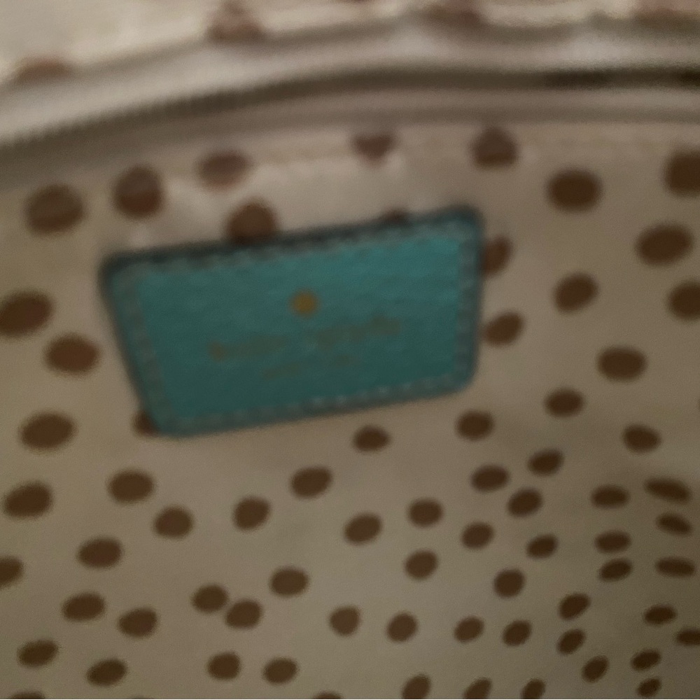 Kate Spade Blue Satchel Structured Leather - Picture 5 of 6